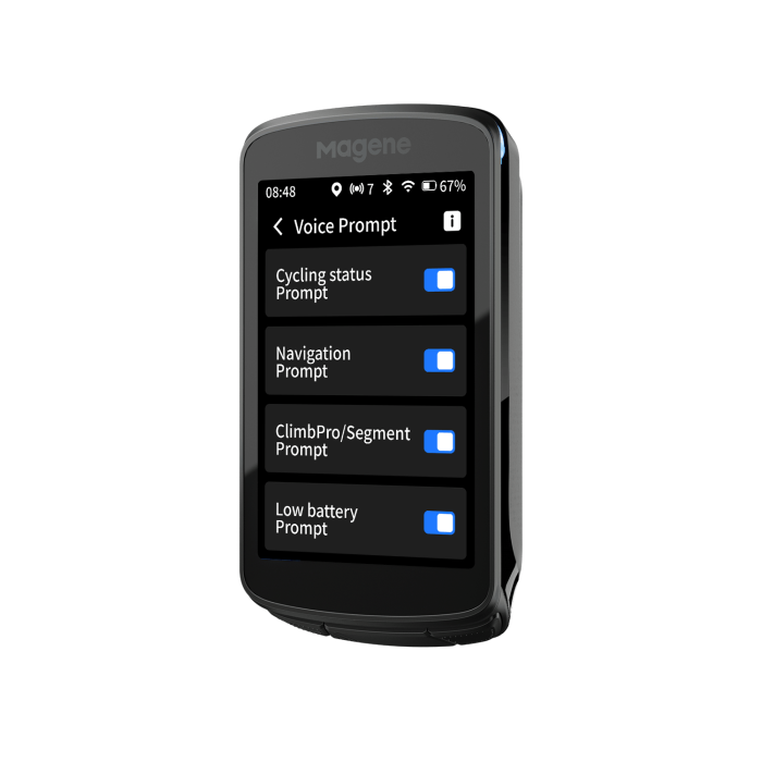 C706 Smart GPS Fahrradcomputer