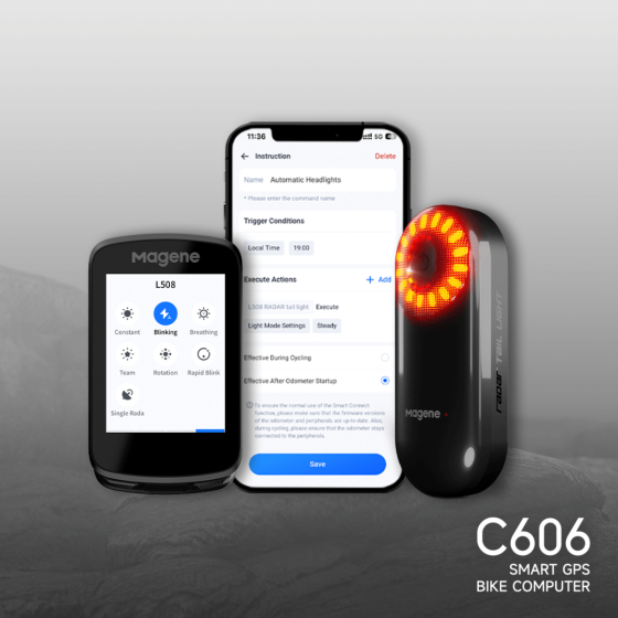 C606 Smart GPS Fahrradcomputer